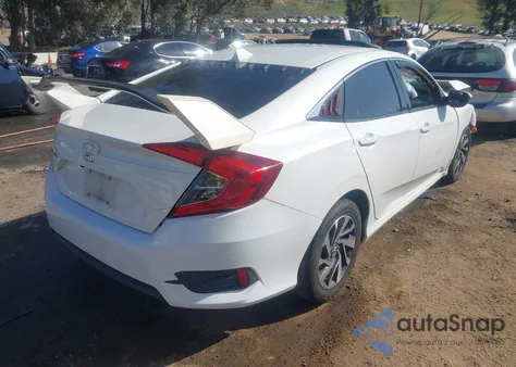 2016 Honda Civic Ex из США, поврежденный, VIN 19XFC2F76GE223999